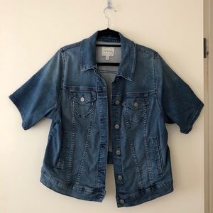 Torrid Short Sleeve Denim Jacket